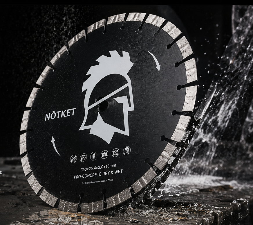 Disque diamant NŌTKET® avec projection d'eau